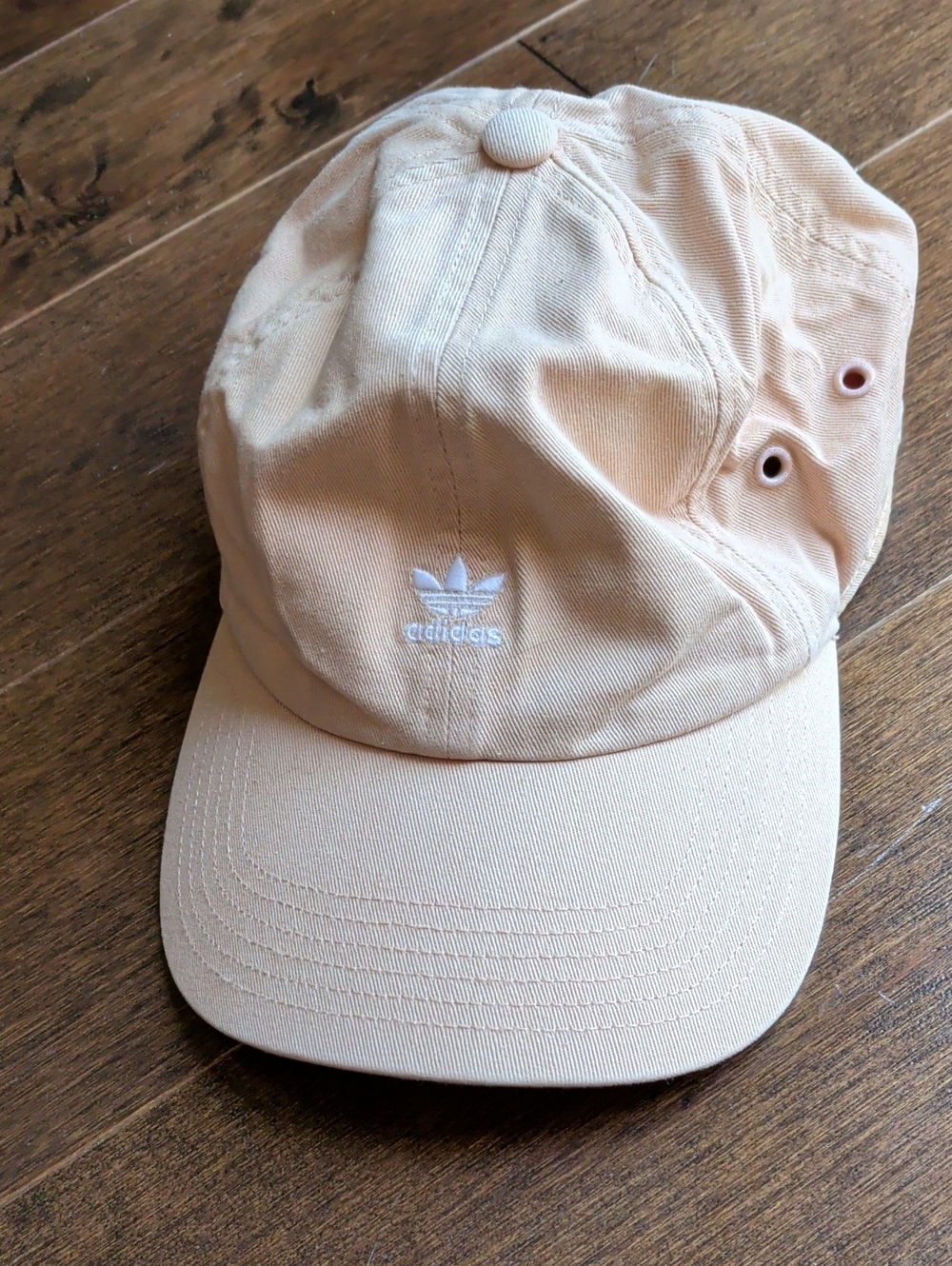 adidas Peach Trefoil Strapback Cap